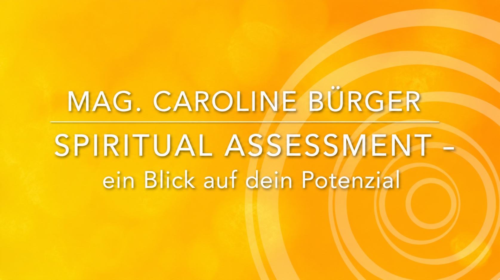 Spiritual Asessment Carolina Buerger